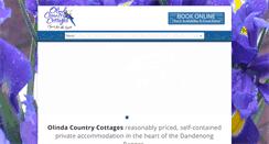 Desktop Screenshot of olindacountrycottages.com